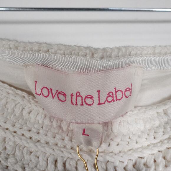 New Love the Label Tuckernuck Leighton Skirt Crochet Floral Large 2297-28 - Picture 16 of 16